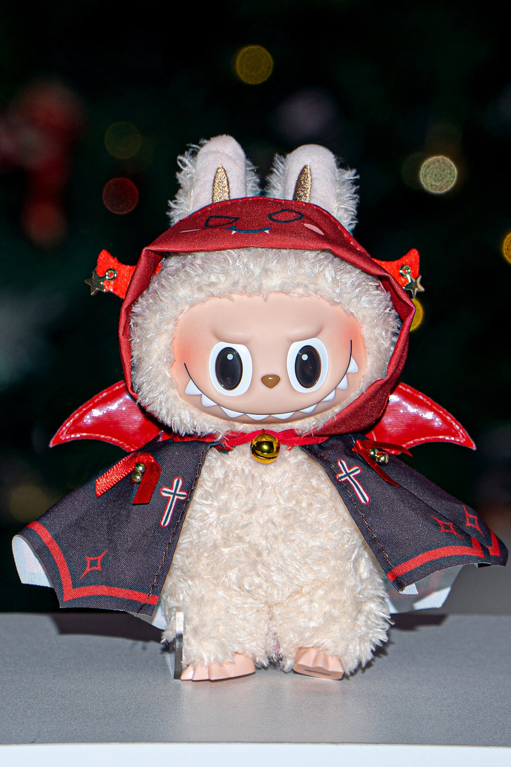 Halloween Vampire Outfit for 17 cm LBB Standard Plush Dolls