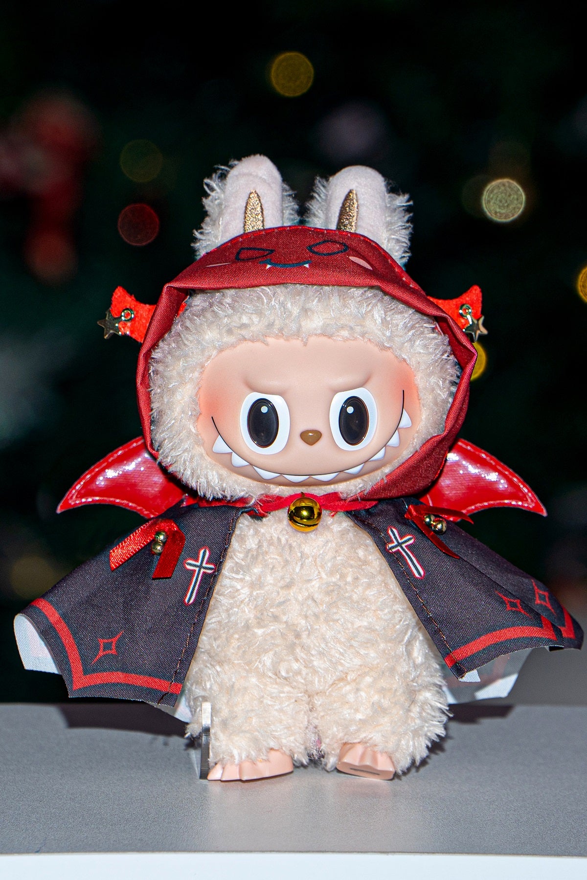 Halloween Vampire Outfit for 17 cm LBB Standard Plush Dolls